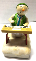 HALLMARK Snowman Playing Piano 2010 Dancing REALISTIC PIANO Figure - £19.36 GBP