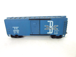 HO Tyco Boston &amp; Maine Blue Boxcar #77711 Blue Sliding Doors  E4 - $6.60