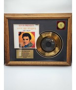 Elvis Presley Etched Gold Plated Record 24 KT Limited to 2500 &quot;Love Me T... - £116.77 GBP
