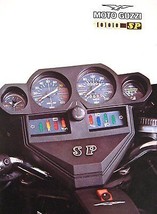 Moto Guzzi Motorcycle Brochure, 1000SP, 1970&#39;s Original - $22.06