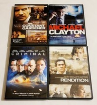 The Constant Gardener, Rendition, Criminal &amp; Michael Clayton DVD Movies - £9.28 GBP