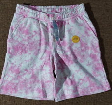 Cat &amp; Jack Girls Pink &amp; White Tie Dye Drawstring Shorts ~ NWT ~ Size XXL - $6.93