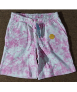 Cat &amp; Jack Girls Pink &amp; White Tie Dye Drawstring Shorts ~ NWT ~ Size XXL - $6.93