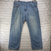 Levis 569 Mens Sz 36X32 Light wash Bootcut  - £19.46 GBP