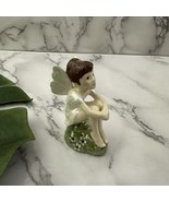 Hagen Renaker Specialty Daydreaming Fairy Figurine Brown Hair Pixie HTF ... - $1,281.03 MXN