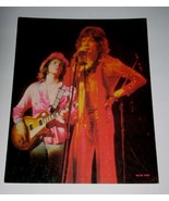 The Rollin Stones Concert Poster Card Vintage 1973 Rising Signs Pownall ... - $59.99