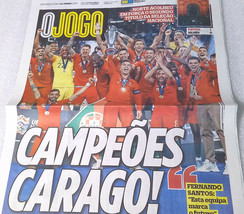 Newspaper Jogo ✱ 1st Uefa Nations League Cup Final ✱ Portugal Cristiano Ronaldo - £15.17 GBP