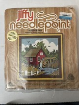 Jiffy Needlepoint Summer Mill Kit 5751 Barbara Jennings Sunset Designs NOS 1978 - £9.45 GBP