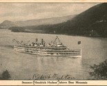 Vtg Postcard 1910s Steamer Hendrick Hudson Above Bear Mountain Winsch Back - $11.83