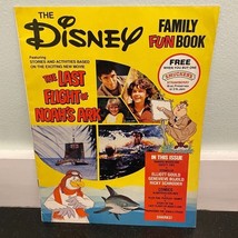 Disney Family Fun Book Vintage 1980 Last Flight of Noah&#39;s Ark Activity M... - $17.81
