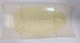 Vintage Original Radio Flyer Decals Stickers Approx. 5&quot; x 2-1/2&quot; PB127 - £14.66 GBP