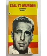 NEW Call It Murder VHS Humphrey Bogart 1988 United American Video SEALED - £7.80 GBP