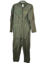 U.S. Military Flight Suit Flyer Mens CWU 27/P Aramid Coveralls Sz 40 Reg... - $915.15 MXN