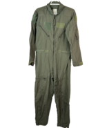 U.S. Military Flight Suit Flyer Mens CWU 27/P Aramid Coveralls Sz 40 Reg... - €42,84 EUR