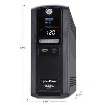 CyberPower 10-Outlet 1325VA Battery Back-Up and Surge Protector - £224.26 GBP