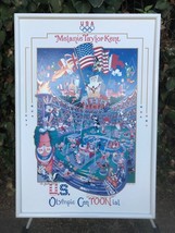 Melanie Taylor Kent Signed Us Olympic Centoonial Rare Warner Brothers Lithograph - £398.75 GBP