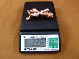 (R600-2-45) solid 22.8 grams Copper KEWEENAW element metal Michigan scul... - £11.70 GBP