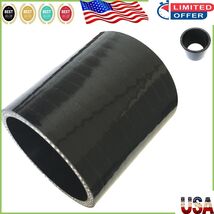 2.5&quot; Silicone Connector Coupler, High Temp Rated, 4-Ply Design for Security - $350.61 MXN