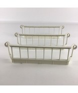 Little Tikes Blue Roof Dollhouse Replacement White Railings 3pc Vintage ... - $32.70 CAD