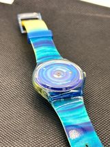 Swatch Watch Studio Azzurro GK232 Vintage 1996 - $49.00