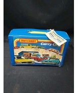 1978 Matchbox Vinyl Carry Case Holds 24 Matchbox Cars W/ ORIGINAL PAPER TAG - $552.67 MXN