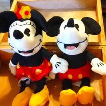 1930s Mickey and Minnie ~so adorable~ stuffed animals. - £66.88 GBP