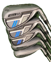 Adams Golf Idea 2014 VST Iron Set 6-PW RH Stiff Steel 6i 38&quot; Great Grips - £165.93 GBP