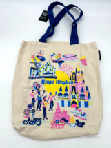 Disney Parks Starbucks Magic Kingdom Discovery Series Canvas Tote NWT 2024 WDW - £35.02 GBP