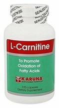 NEW Karuna Health L-Carnitine To Promote Oxidation of Fatty Acids 120 Capsules - £34.19 GBP