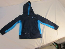 Pre Owned Boys / Kids Nike Therma -Fit Full-Zip Hoodie Meshed Hoodie 90081 - £9.86 GBP