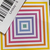 LuLaRoe Linsay Open Front Kimono Horizontal Green White Stripe Small NWT NOS image 3