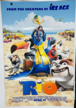 RIO Movie Poster 27x40 2 Sided Parrot Toucan Beach Tiki Kids Room Decor ... - £12.29 GBP