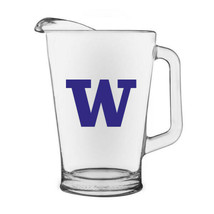 University of Washington NCAA 60 oz Huskies Glass Elite Beer Pitcher - $44.55