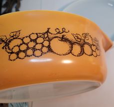 Pyrex Baking Dish No. 043 1.5 Qt. Old Orchard Pattern with Lid image 7