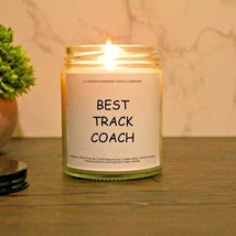 Best Track Coach Candle | Track Instructor Gift Ideas | Track Teacher Gift - $24.99