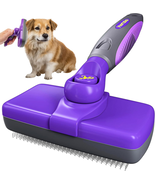 Self Cleaning Slicker Brush for Dogs and Cats - Pet Hair Brush for Shedd... - €23,44 EUR