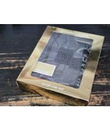 Michael Kors Scarf and Beanie Hat Gift Set Gray/Silver Metallic/Black OS - $62.87 CAD