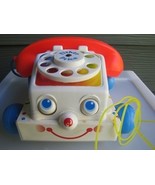 Fisher Price  Chatter Telephone Phone Pull Toy with Moving Eyes - £11.58 GBP