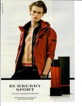 2010 Print Ad Burberry Sport Cologne The New Fragrance For Men Sexy Youn... - £11.55 GBP