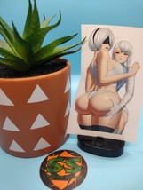 Nier:Automata - 2B &amp; Kaine - Water-Resistant Sticker / Decal - $5.99