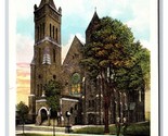 Svedese Primo Luterana Chiesa Jamestown New York Ny Unp Wb Cartolina N23 - $5.08