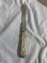 1847 Rogers Bros. Silver Plate  ANCESTRAL Dinner Knife No Monogram - £3.84 GBP