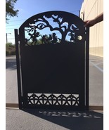Metal Art Gate Iron Garden Decorative Gate, laser Cut Metal Designer Gate - $1,149.00