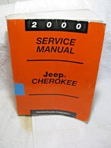2000 JEEP CHEROKEE OEM Service Manual by Daimler Chrysler Corporation-4x4-2/4 dr - £48.07 GBP