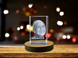 LED Base included | Rosa Parks 3D Engraved Crystal - Celebrate the Legacy - £31.11 GBP+