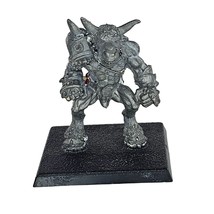 Warhammer Citadel Bloodbowl Chaos Beastmen Minotaur Pewter Miniature Figure - £34.78 GBP