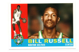 2007-08 Topps Bill Russell The Missing Years 1960 #BR60 Boston Celtics HOF NM - £1.95 GBP