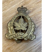Vintage Canadian Forces British Columbia Hat Cap Badge KG JD - €15,37 EUR