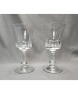 Vintage MCM Fostoria Dolly Madison Crystal Water Goblets Wine Glasses Se... - £15.53 GBP