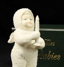 Department 56 Snowbabies Just One Little Candle Mint in Box - $12.46